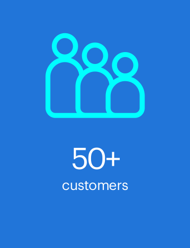 50 + customers