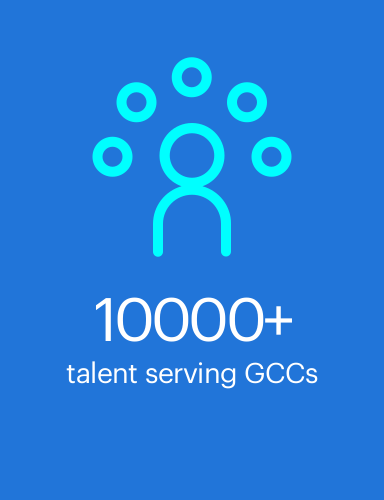 10000+ talent serving GCCs